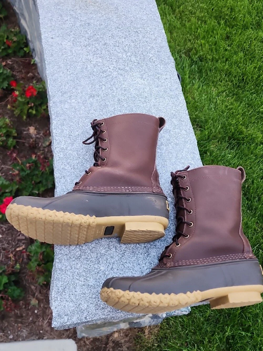 L.L. Bean Maine Hunting Shoe Duck Boots Size 9